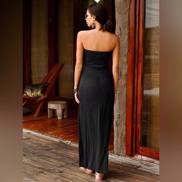 New Strapless Maxi‎ Dress - Picture 3 of 6